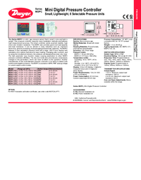 Thumbnail of document Data Sheet - MDPC Mini Digital Pressure Controller